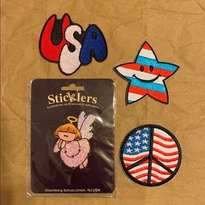 Vintage Iron on Patches from the 90’s USA
